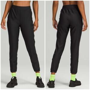 Lululemon Adapted State High-Rise Tech Fleece Jogger Black Size 6 Warm Layer